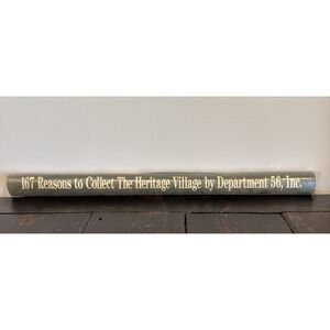 Large Poster 167 Reasons to Collect the Heritage Village by Dept‎ 56, Inc - New